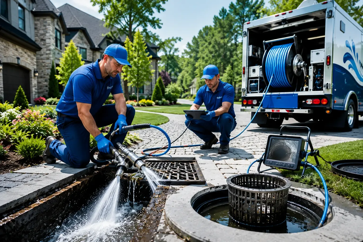 Local outdoor drain cleaning professionals in Shelby, IA